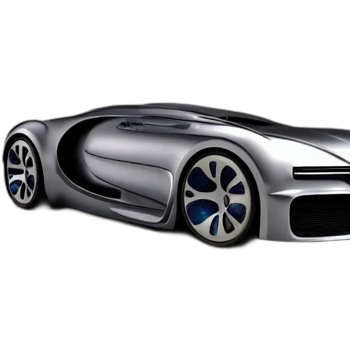 car, concept art, 3d render, photorealistic transparent PNG cut-out
