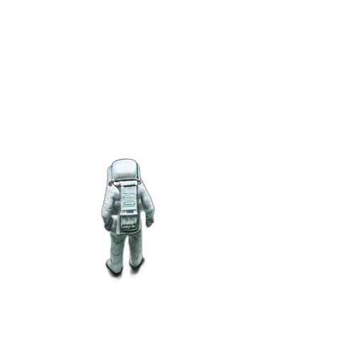 robot, staff, creature, jacket transparent PNG cut-out