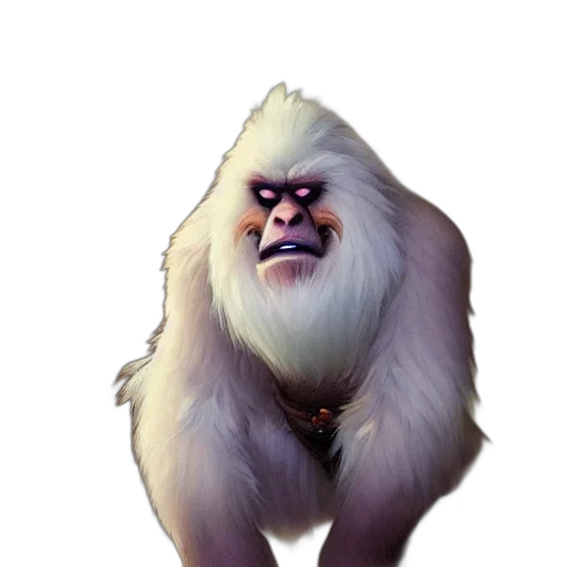 animal, creature, face, staff transparent PNG cut-out