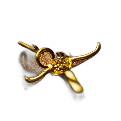 jewelry, crown, staff, flower transparent PNG cut-out