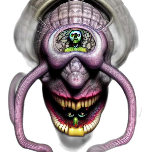 mask, face, creature, jewelry transparent PNG cut-out