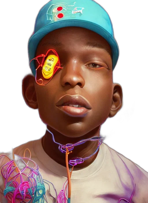 face, mask, jacket, hat transparent PNG cut-out