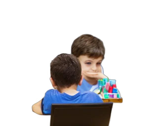 furniture, robot, face, 3d render transparent PNG cut-out
