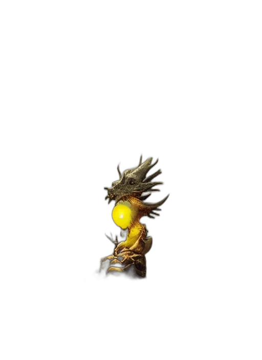 staff, weapon, crown, creature transparent PNG cut-out