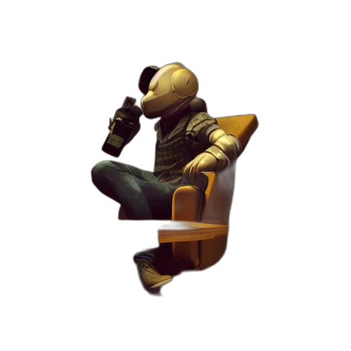 jacket, robot, furniture, mask transparent PNG cut-out