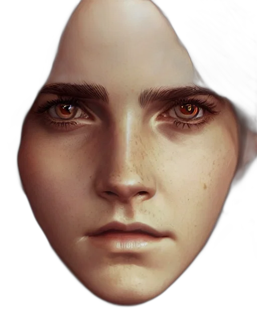 face, mask, robot, creature transparent PNG cut-out