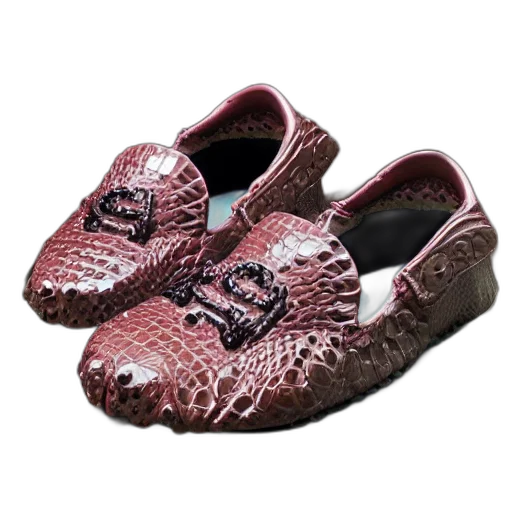 shoes, 3d render, photorealistic, peppa transparent PNG cut-out