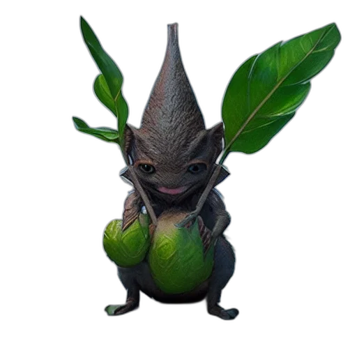 creature, staff, dragon, animal transparent PNG cut-out