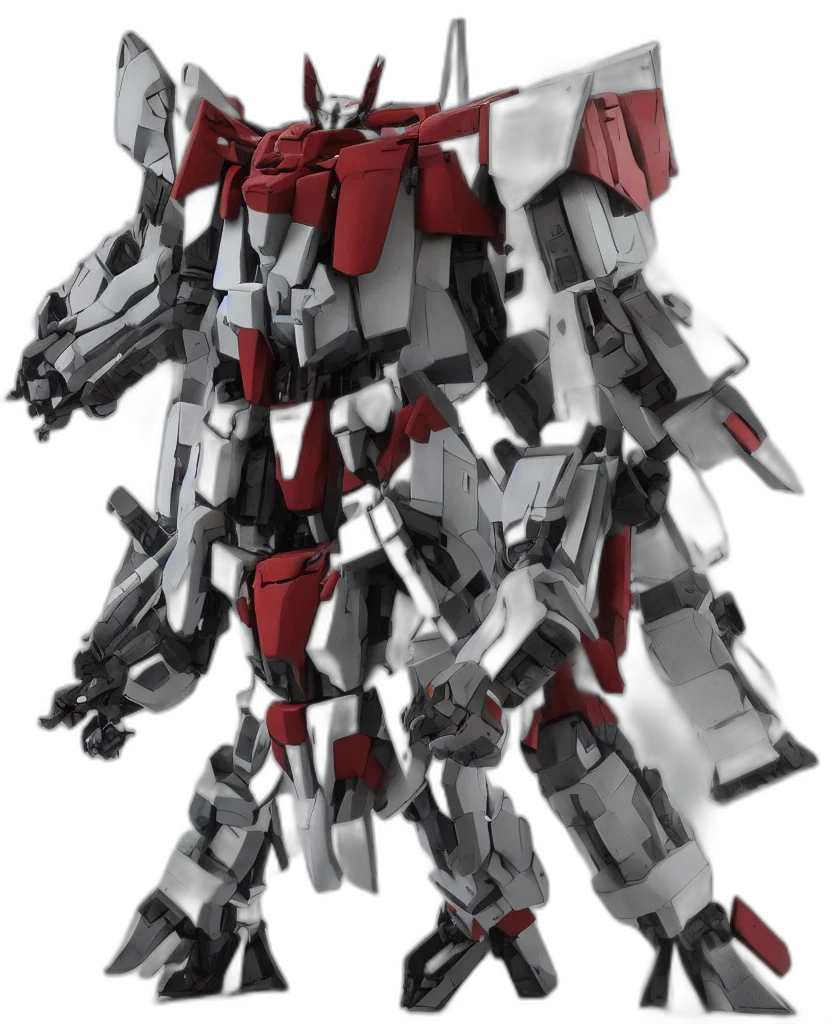 robot, weapon, 3d render, concept art transparent PNG cut-out