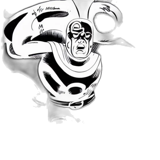 mask, robot, comic book art, cartoon transparent PNG cut-out