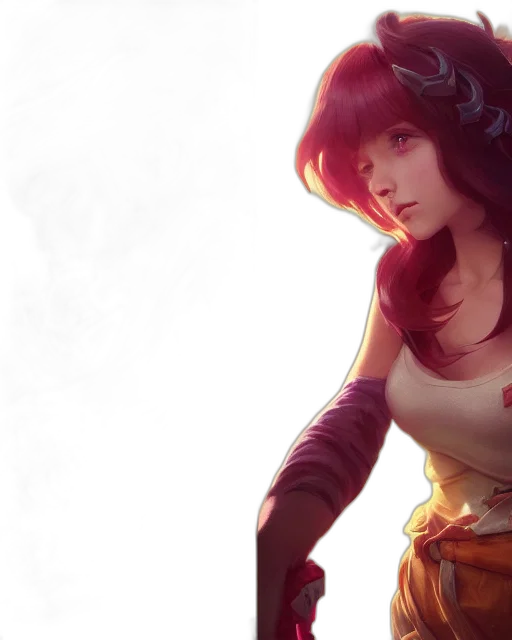 fantasy art, concept art, comic book art, anime transparent PNG cut-out