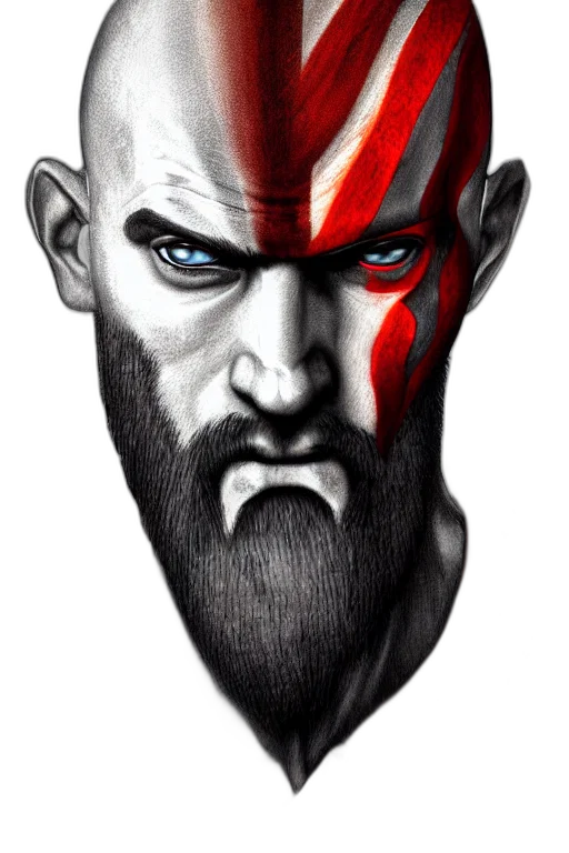 face, comic book art, fantasy art, concept art transparent PNG cut-out