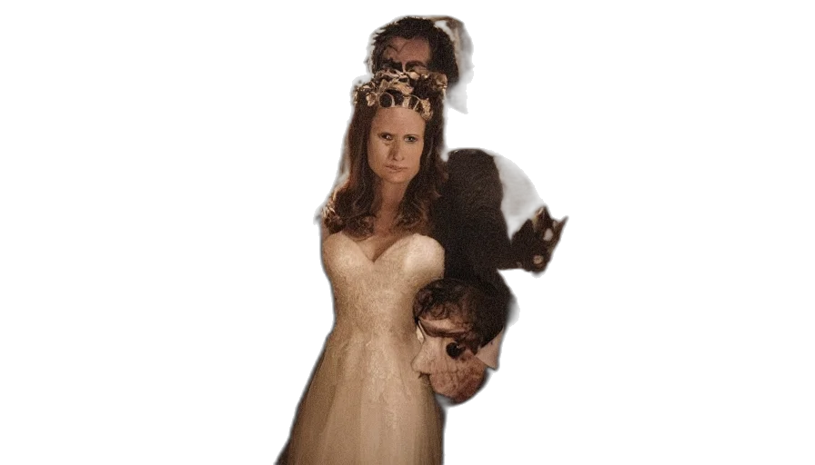 crown, dress, mask, hair transparent PNG cut-out