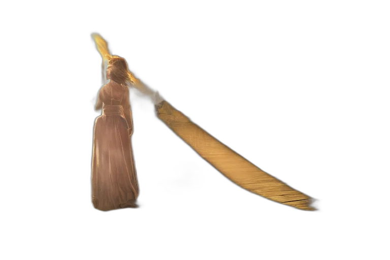 staff, hair, weapon, sword transparent PNG cut-out