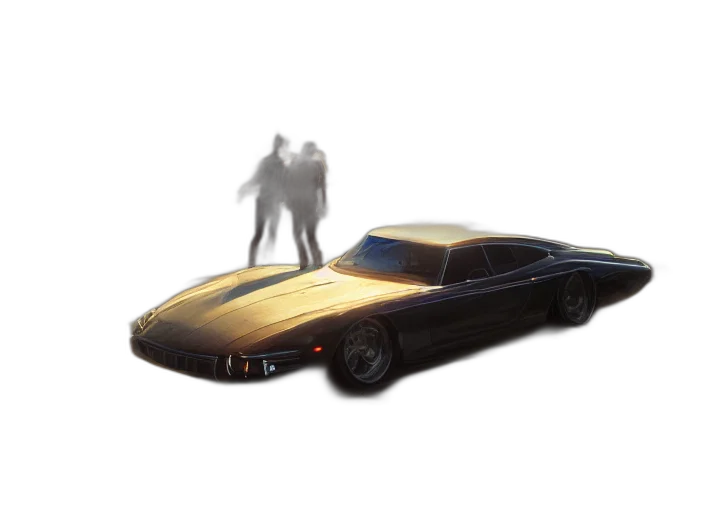 car, weapon, concept art, 3d render transparent PNG cut-out