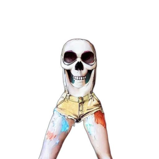 mask, jewelry, staff, robot transparent PNG cut-out