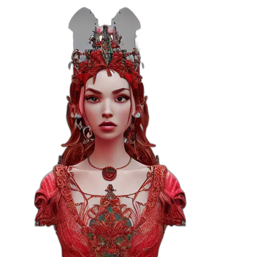 crown, dress, mask, jewelry transparent PNG cut-out
