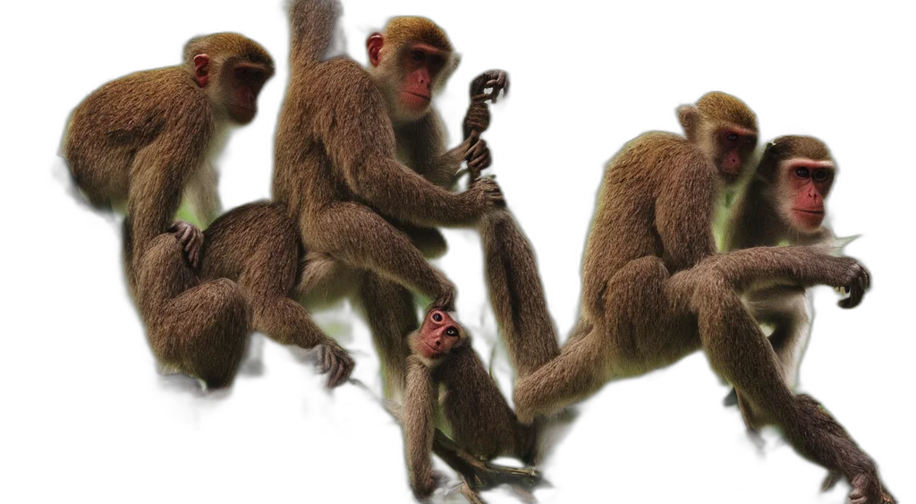 staff, animal, concept art, photorealistic transparent PNG cut-out