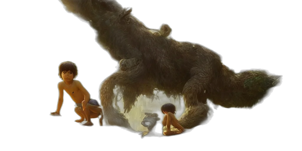 creature, animal, staff, concept art transparent PNG cut-out