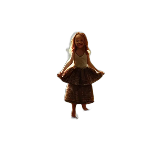 dress, creature, hair, robot transparent PNG cut-out