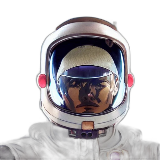 face, robot, mask, comic book art transparent PNG cut-out