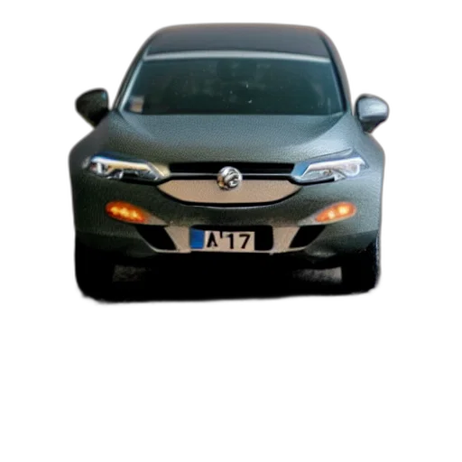 car, staff, 3d render, photorealistic transparent PNG cut-out