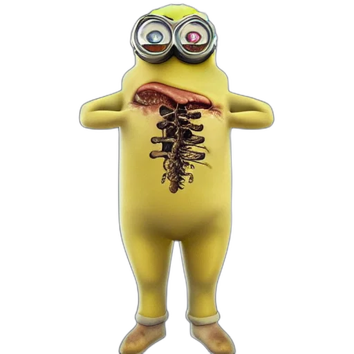 creature, food, animal, robot transparent PNG cut-out