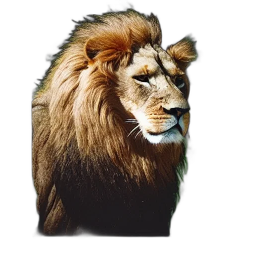animal, crown, hair, face transparent PNG cut-out