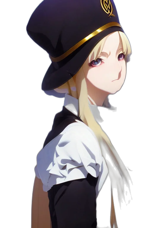 hat, staff, crown, dress transparent PNG cut-out