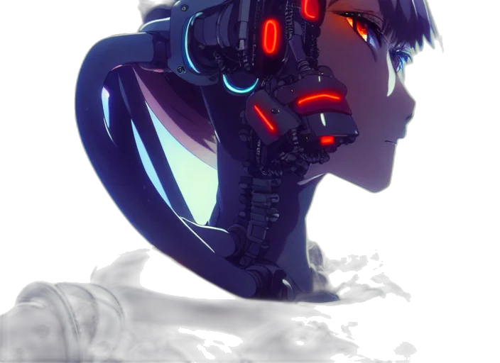robot, weapon, face, mask transparent PNG cut-out
