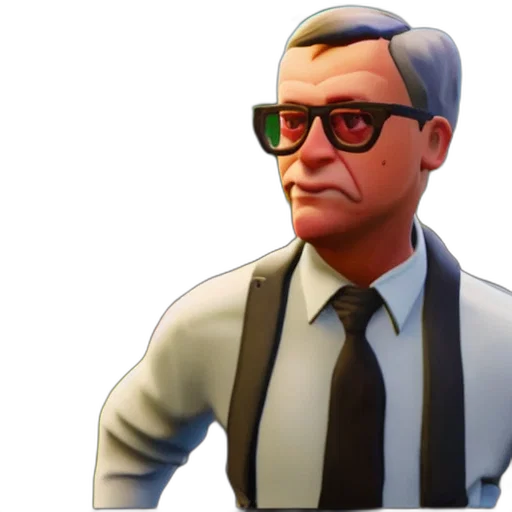 staff, jacket, face, concept art transparent PNG cut-out