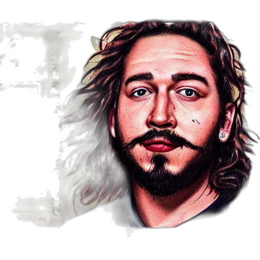face, hair, watercolor, photorealistic transparent PNG cut-out
