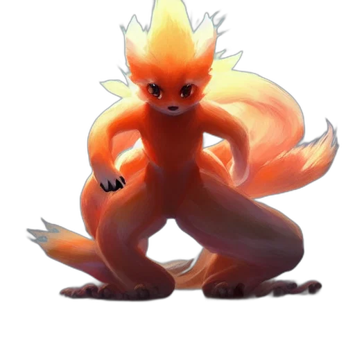 creature, animal, dragon, staff transparent PNG cut-out