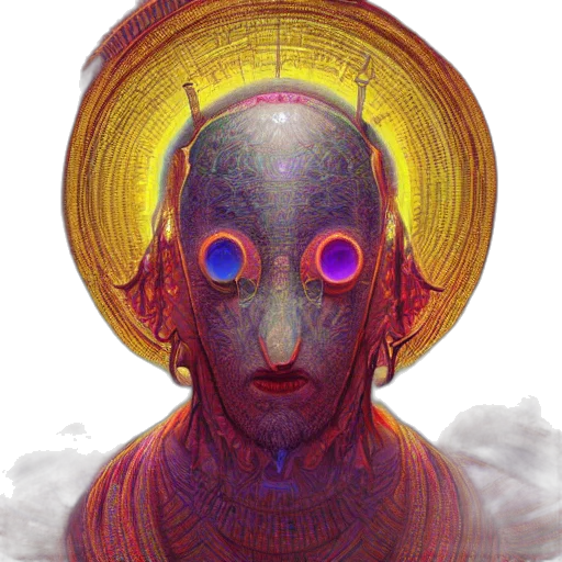 robot, face, mask, creature transparent PNG cut-out
