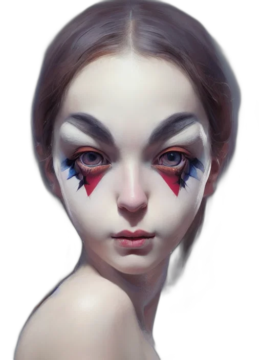 face, mask, creature, robot transparent PNG cut-out