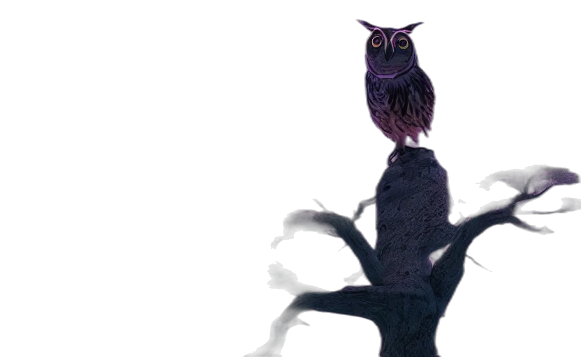 creature, animal, staff, tree transparent PNG cut-out