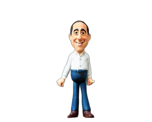 staff, cartoon, 3d render, concept art transparent PNG cut-out