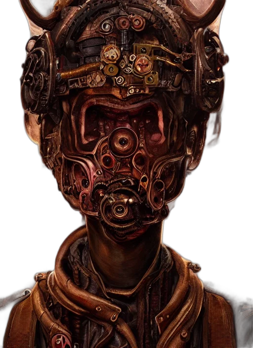 mask, face, robot, crown transparent PNG cut-out