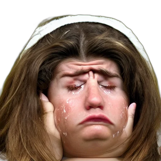 face, mask, staff, hair transparent PNG cut-out