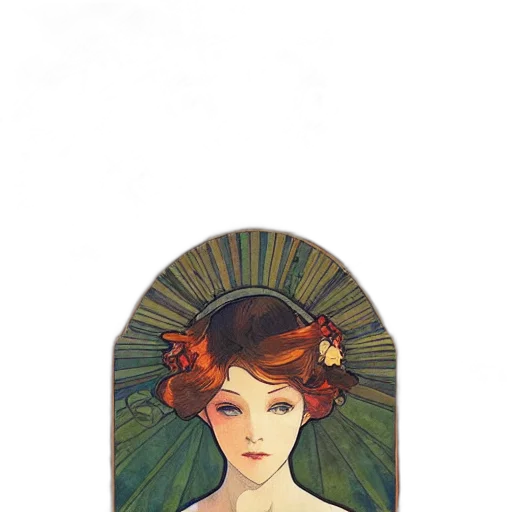 crown, dress, hat, face transparent PNG cut-out