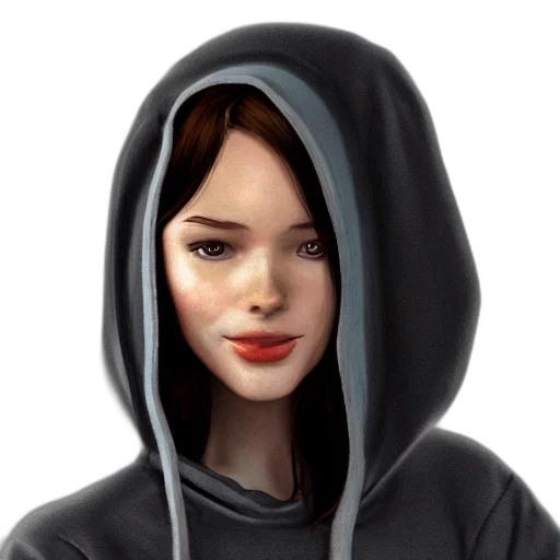 face, jacket, staff, robot transparent PNG cut-out