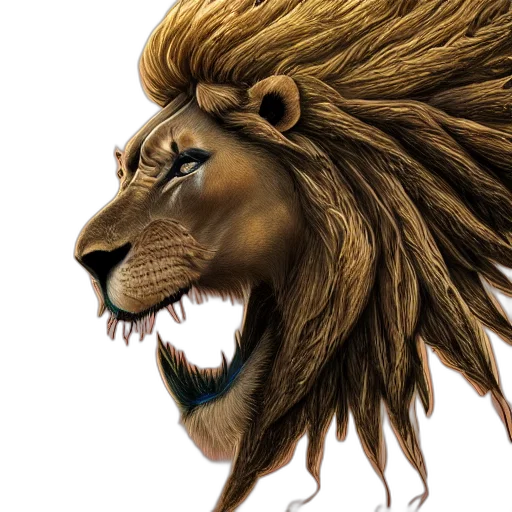 animal, crown, hair, creature transparent PNG cut-out