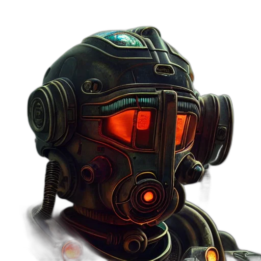 mask, robot, face, weapon transparent PNG cut-out