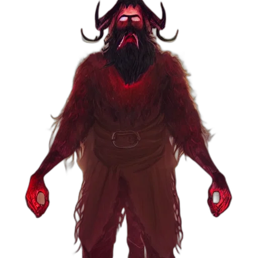 creature, mask, animal, staff transparent PNG cut-out
