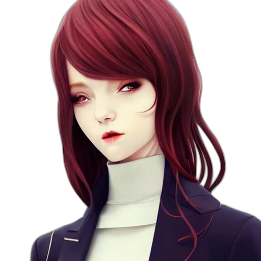face, staff, robot, jacket transparent PNG cut-out