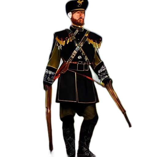 staff, sword, weapon, jacket transparent PNG cut-out