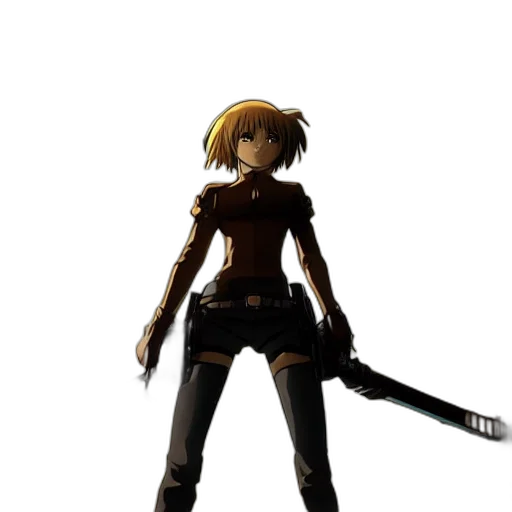 staff, weapon, sword, jacket transparent PNG cut-out