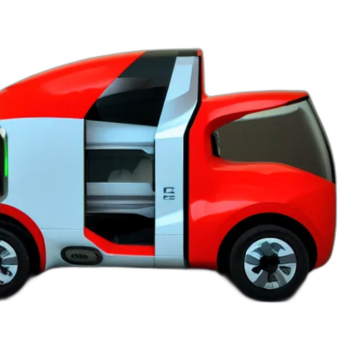 car, robot, 3d render, concept art transparent PNG cut-out