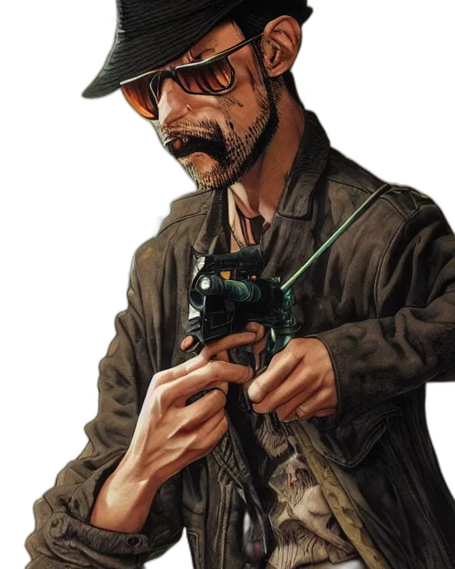 staff, weapon, hat, animal transparent PNG cut-out