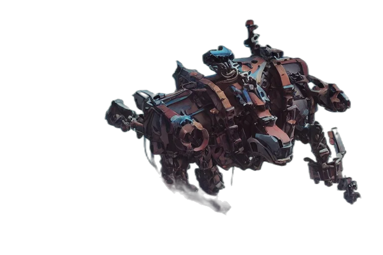 robot, weapon, car, dragon transparent PNG cut-out